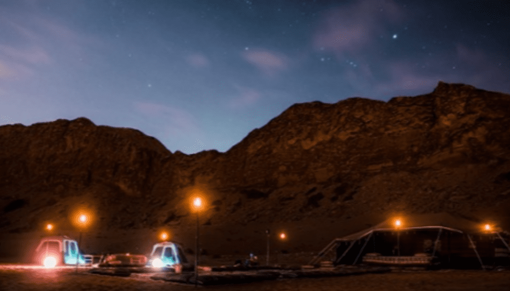 Camping Under the Stars in Fujairah