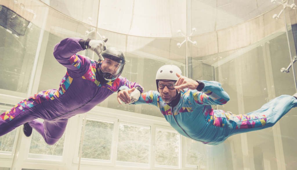 Defy Gravity in Indoor Wind Tunnels