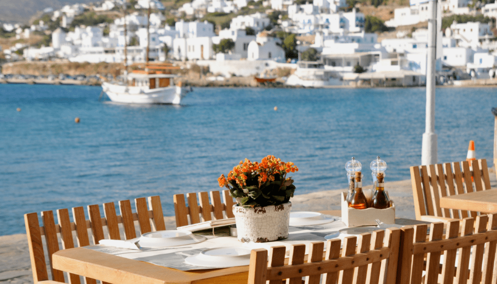 Greek Island Cuisine and Dining