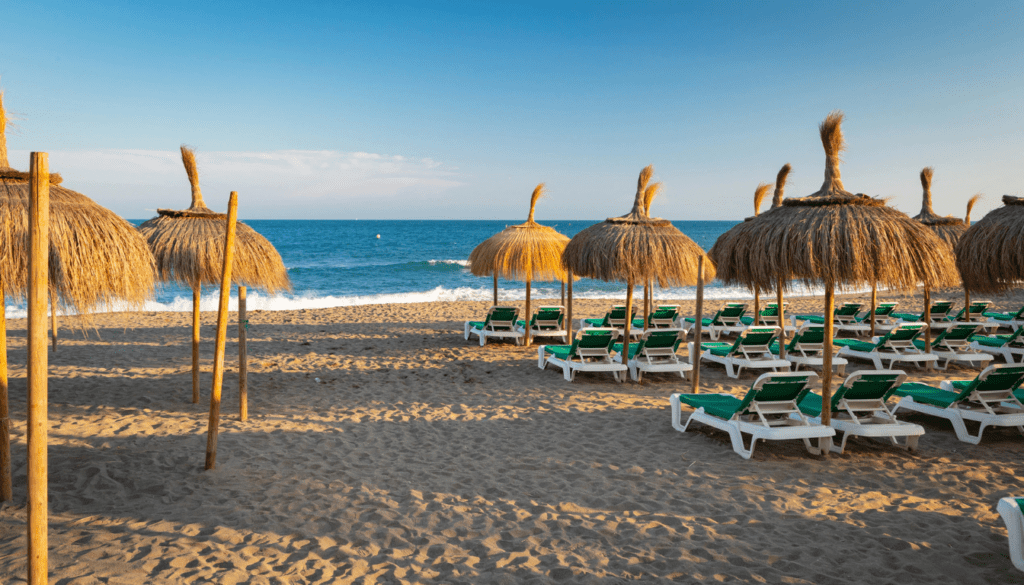 Playa de Venus – Marbella's Prime Beach near Old Town