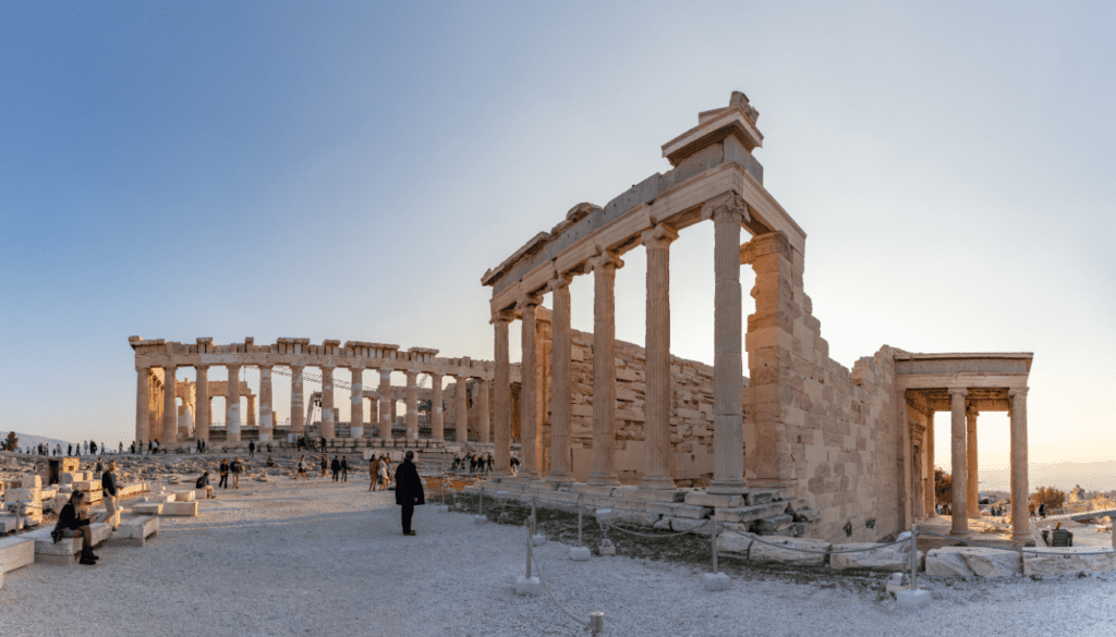 The Acropolis and Parthenon