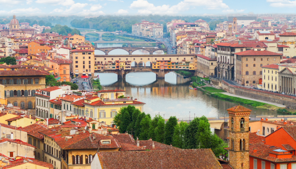 Unwind Along the Banks of the Arno River