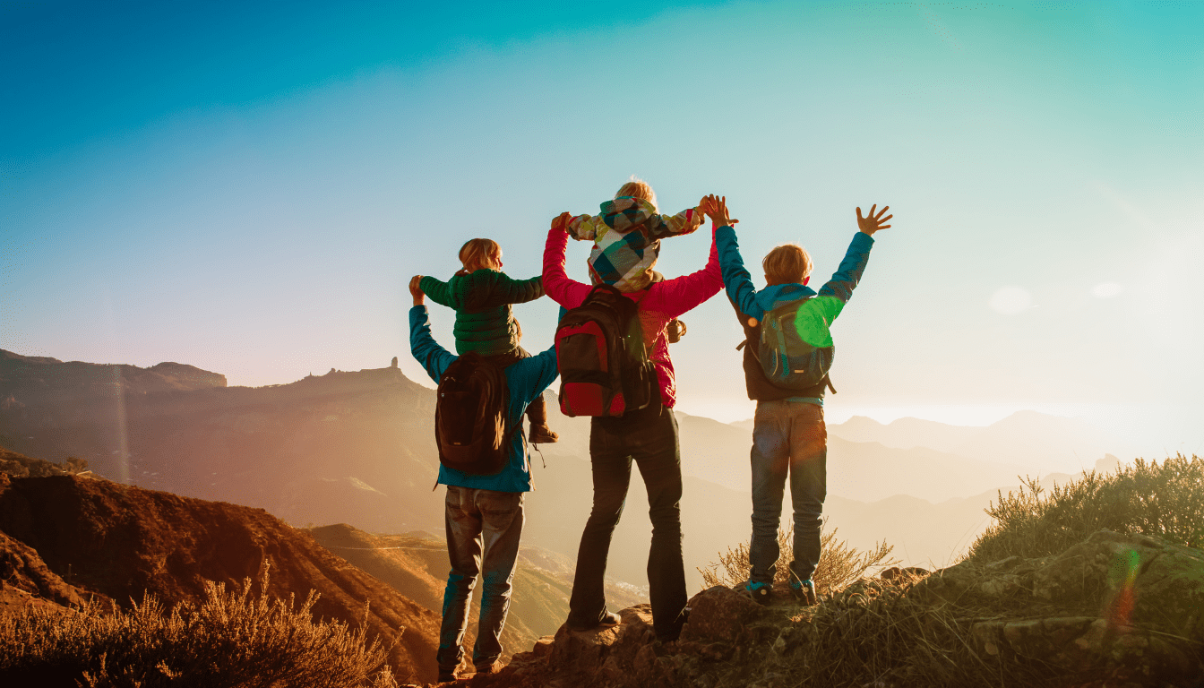 family travelling