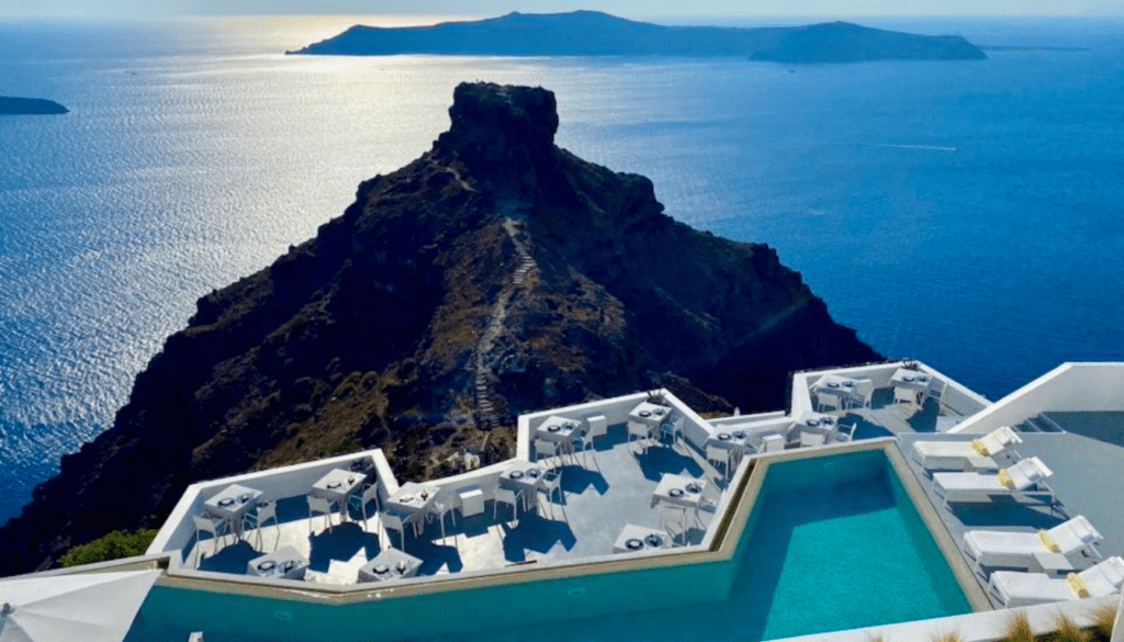 top hotels in santorini