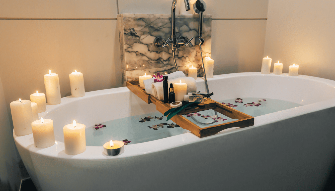 Unwind with a Bath on the First Night