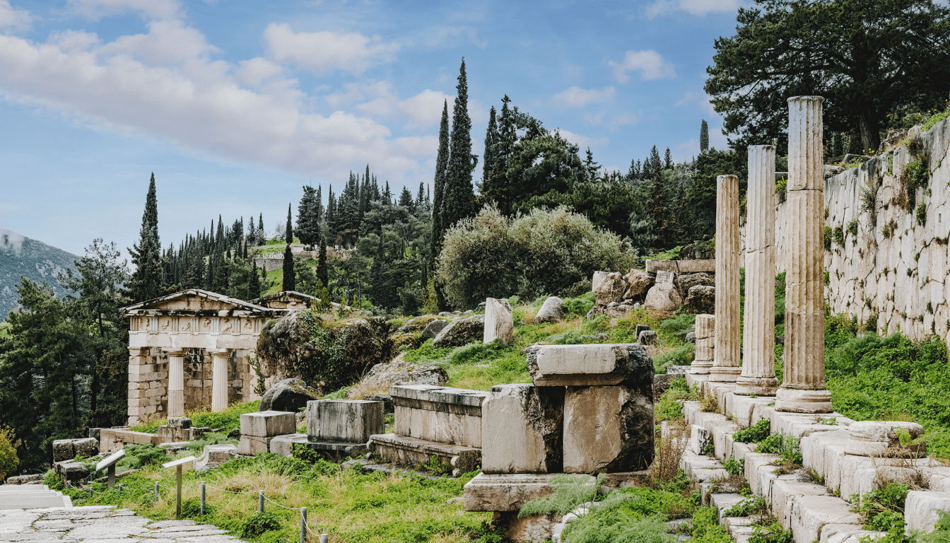 Delphi and the Temple of Apollo