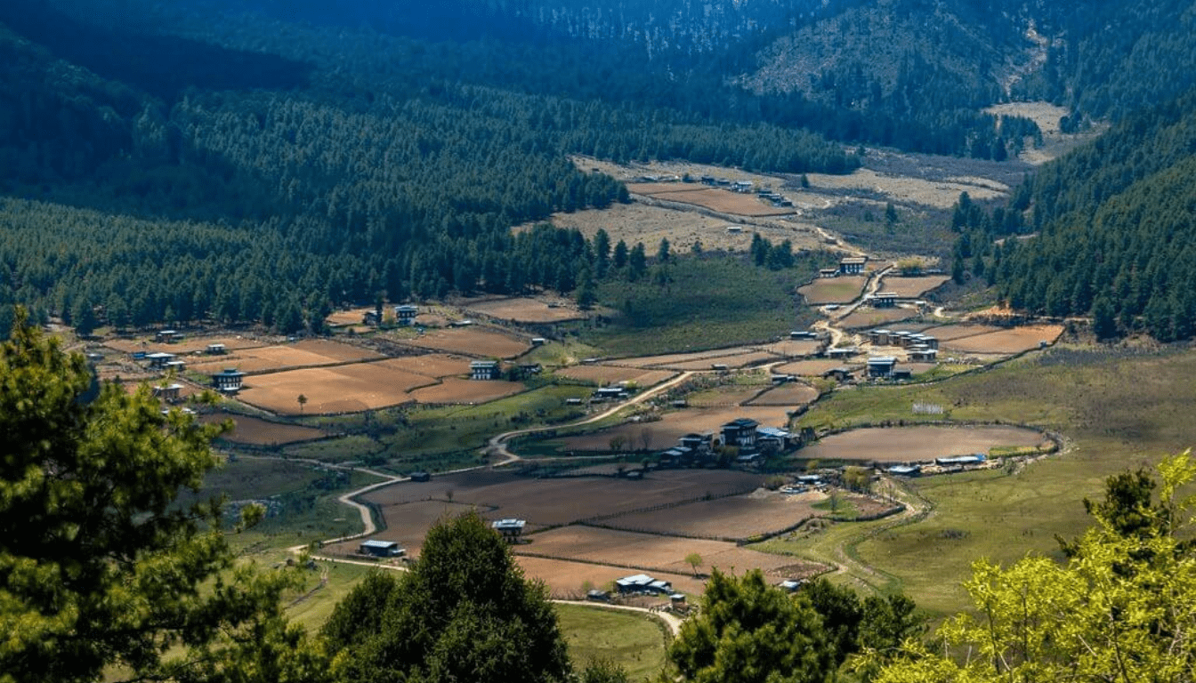 Phobjikha Valley, Bhutan