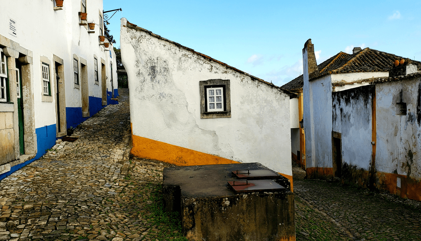 Óbidos, Portugal_ A Labyrinth of Whitewashed Villas and Bougainvillea