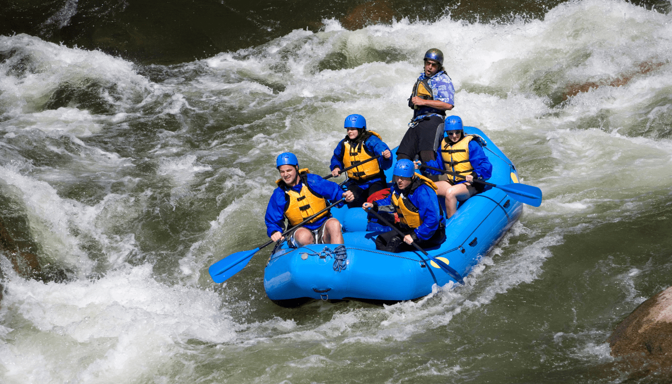 Raft the Rapids Near Active Volcanoes