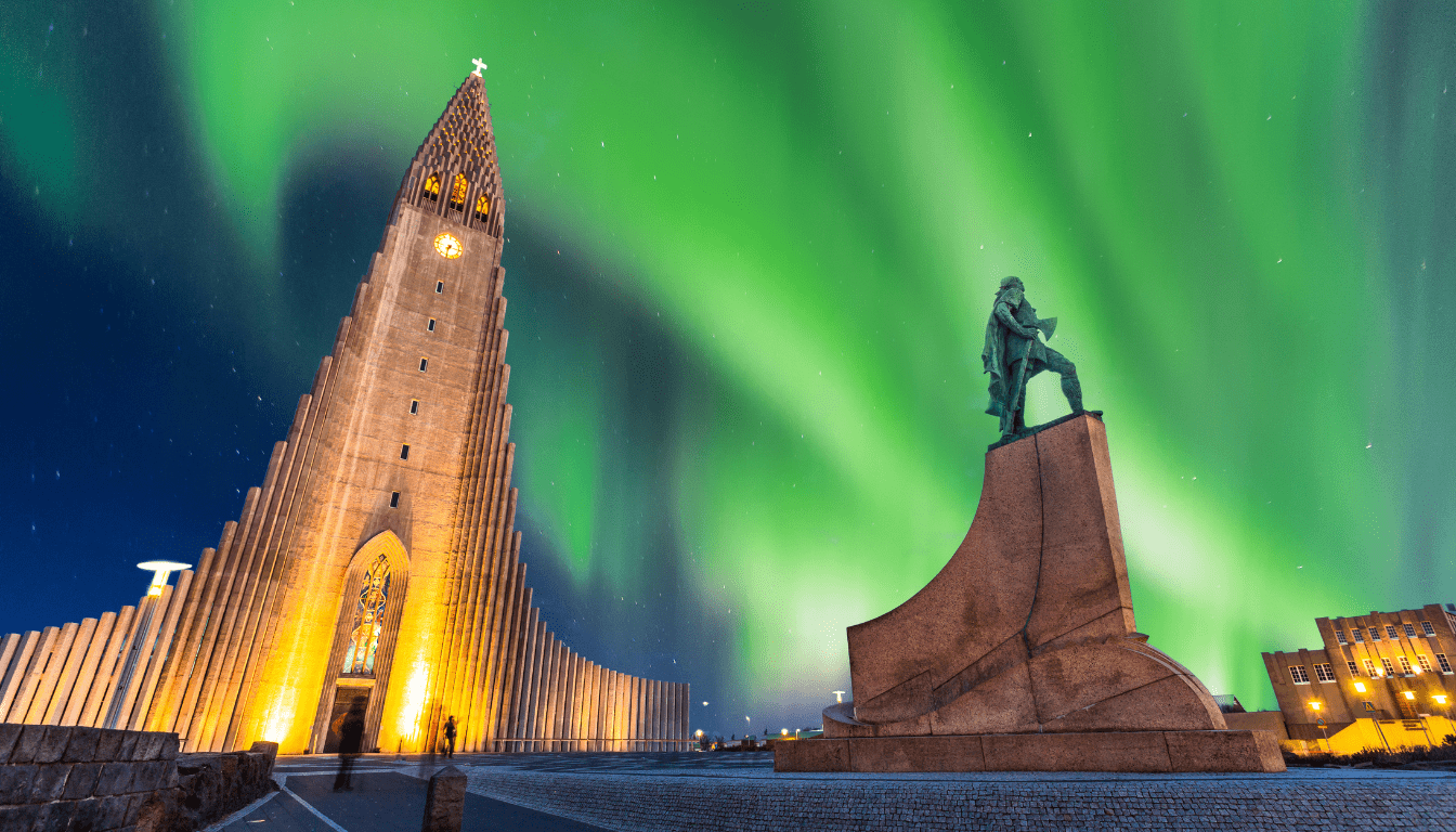 Reykjavik, Iceland_ Geothermal Wonders and Celestial Displays