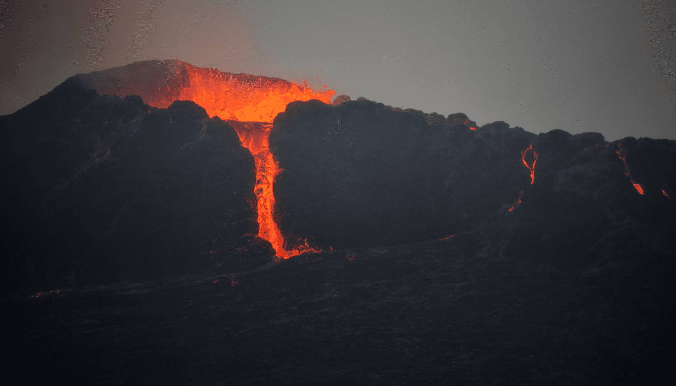 Witness the Power of Lava Flows